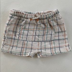 Zara baby boy striped shorts